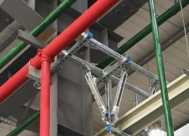 随州市该抗震支架的整体式支吊架结构协调性好
